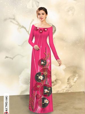 1611110136 268 vai ao dai hoa in 3D (5)